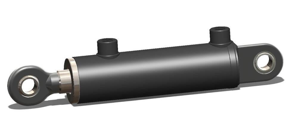 --Hydraulic Cylinder.jpg Cylinder Speed (in inches per second): (231 x GPM) (60 x Net Cylinder Area) Example: How fast will a 6" diameter cylinder with a 3" diameter rod extend with 15 gpm input?