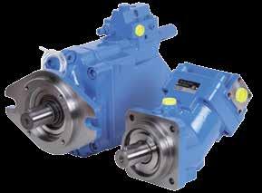 and radial piston pumps, of fi xed and variable