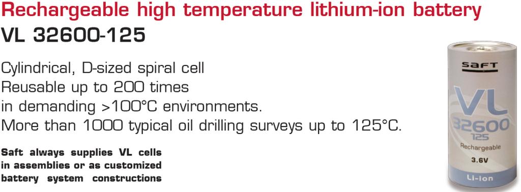 Li-Ion High temperature applications