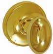 NON-ED BRASS PASSAGE/PRIVACY AF Paddle Lever A8 Beveled Round Rose AN St.