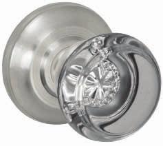 Rope Rose 19 Scalloped Clear Knob Z8 Rope Rose 23