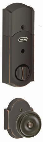 CONNECT DEADBOLT: $698 Schlage Connect combines advanced features and