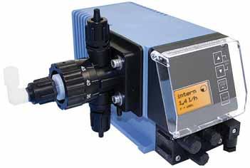 ELADOS EMP-KKS Diaphragm Piston Pump Type 00002 00014 Metering with smallest possible rate capability High reproducibility High metering accuracy even with degassing products Self-priming and