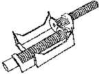 Mounting Bracket (KIT-CCCLHC-2PK) Polycarb Lift Spool Rib (Part #50-0067-000) Lift Rod V Shaft (Part #50-0069-000) Metal V Shaft (Part #40-0032-000) Drop Limiter Tube (Part #50-0098-000) Continuous