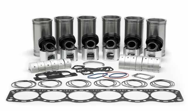 ENGINE KITS CODES AND CONTENTS Interstate-McBee Custom Engine Kits contain: Cylinder Kits (Cylinder Liner & Seals, Piston or Crowns & Skirts, Ring Sets, Piston Pins, Retainers, if required - Slipper
