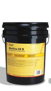 OTHER SHELL PRODUCTS SHELL MORLINA The Shell Morlina range of bearing and circulating oils includes the fully synthetic Shell Morlina S4 B for long oil life, which is formulated with the latest