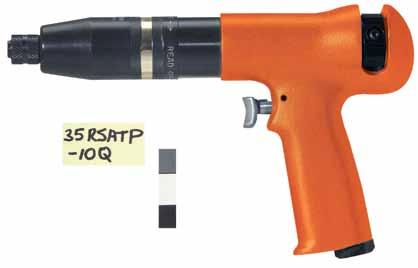 Pistol grip Quick change and square drive Reversible Trigger, Push-to-Start and Push & Trigger start 35rsatp-10q 1/4 Hex Quick Change Model Number 3/8 Square Drive Torque Range Free Speed Length