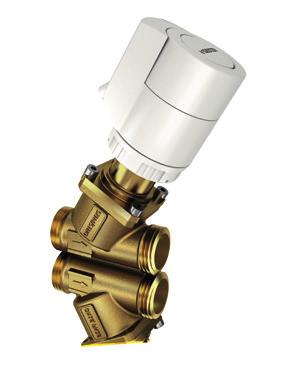SAUTER Valveco reliably compensates pressure fluctuations and, acting as a variable resistance, maintains hydraulically adjusted conditions in your installation.