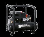 2 HP models have a maximum outlet pressure of 10 bar, available in three tank sizes.