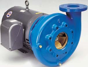 End Suction Cast Iron 6 3656/3756 S-Group Enclosed Impeller Iron, Bronze or Bronze Fitted