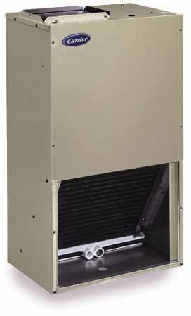 Base Series Fan Coil Sizes 018 thru 036 Product Data FEATURES The Series Fan Coil unit is primarily designed for apartment applications as upflow indoor air handlers for split system heat pumps and