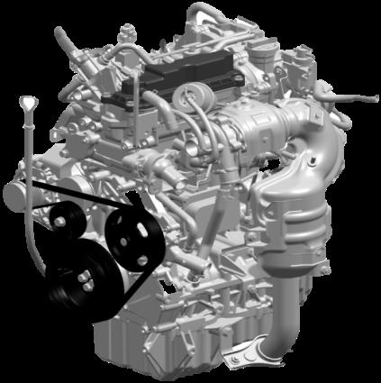 Development of Powertrain Basic Concept of Engine 1.
