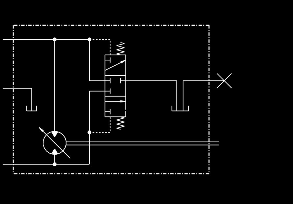 Purge Flow in Closed Loop Circuit Purge Valve Pressure Purge Diameter of Version CV Setting Diagram Flow Orifice Standard 10 bar with 20 bar 3 10 l/min 2.