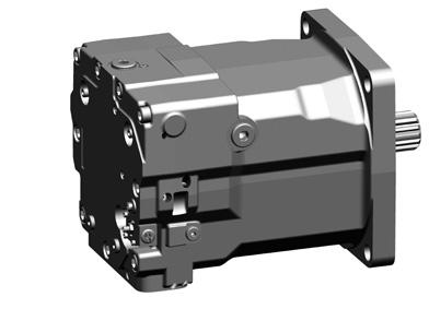 The motors are optionally controlled electrically, hydraulically or pneumatically.
