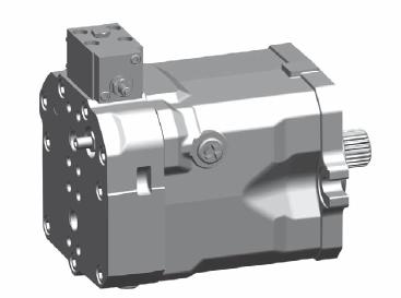 Motor Types HMR with Override Control The additional Vmax control enables fixed displacement motor operation
