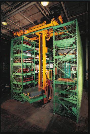 Work-in-Process Cart Safety Mesh Cradles entire pallet for easy, fast delivery. Utilizes two fixed and two swivel casters with locks.