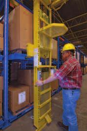 The storage and retrieval of heavy, bulky items has never been easier! With the Stanley Vidmar STAK System, one operator can efficiently manage loads weighing up to 4,000 lbs.