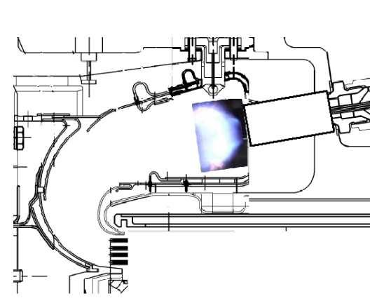 A staged combustor is geometrically separated into at least two zones, so that each zone can be optimised for a particular requirement (regarding different parts of the flight envelope) and could