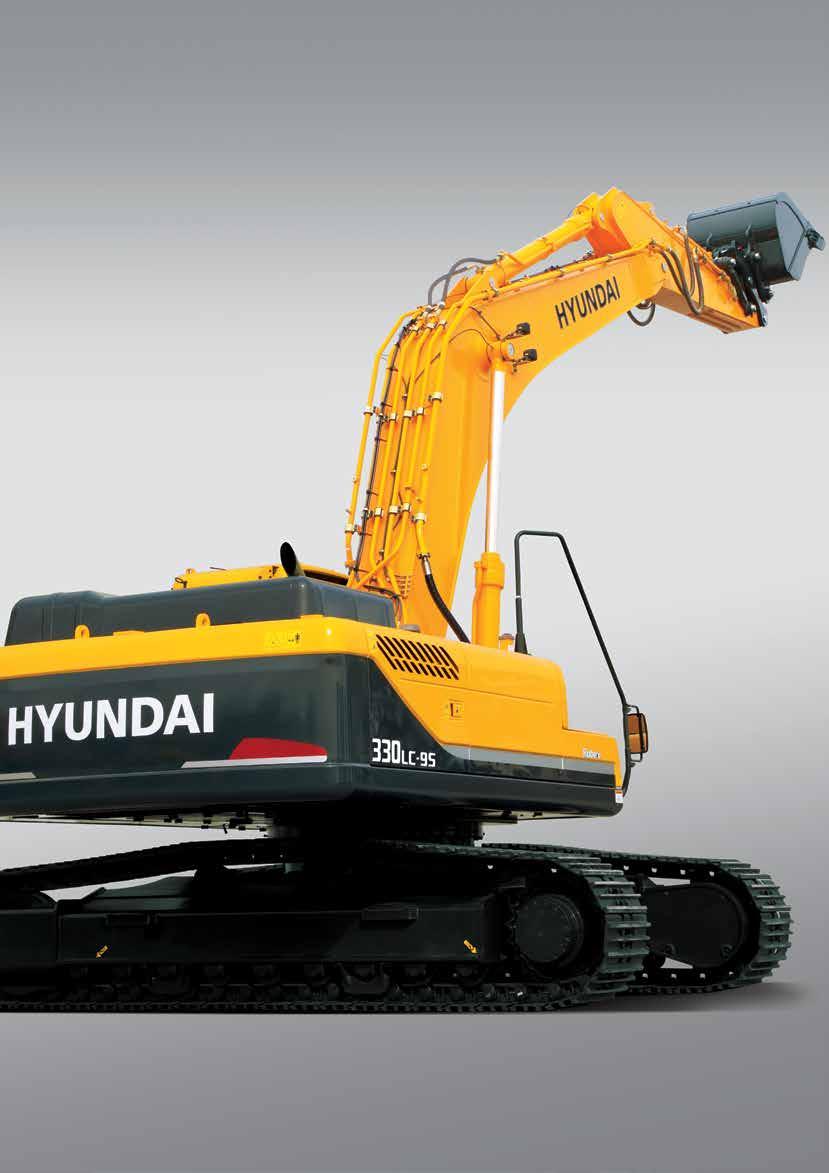 Precision Innovative hydraulic syste technologies ake the 9S series excavator fast, sooth and easy to control.