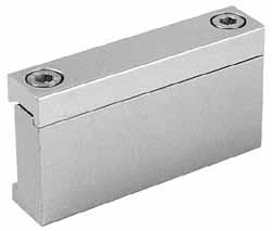 Adaptor Profile -Size 25, 25, 32, 50 Adaptor Profile OSP A Universal Attachement for Mounting of Additional Items Solid Material The mountings are supplied singly. Series 25 to E50..B,..SB,..ST,..SBR,.