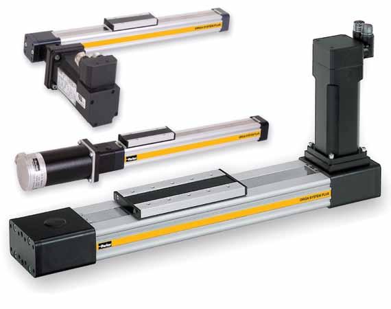 The System Concept origa system plus One Concept Three Actuator Options Based on the concept of the rodless pneumatic cylinder, well proven worldwide, Parker now offers the complete solution for