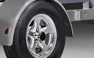 TRAILER TRAILER BOAT, CARGO, HORSE AND LIVESTOCK, RV, TOWABLE UTILITY, AND SPECIALTY TRAILERS SPORT TRAIL The Sport Trail tire features a radial look with bias construction.