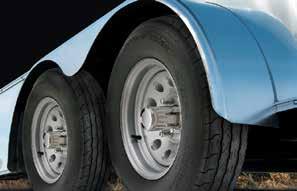 TRAILER BOAT, CARGO, HORSE AND LIVESTOCK, RV, TOWABLE UTILITY, AND SPECIALTY TRAILERS SPORT TRAIL LH Sport Trail LH brings an optimized tread pattern for larger bias trailer tires (>12 rim diameter).