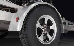TRAILER TRAILER BOAT, CARGO, HORSE AND LIVESTOCK, RV, TOWABLE UTILITY, AND SPECIALTY TRAILERS USA TRAIL Made in the U.S.A., the tread compound and tire profile of USA Trail allows for more uniform wear.