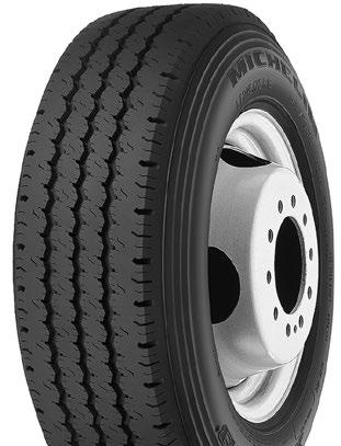 XZA 1 LINE HAUL & BUS/RV & REGIONAL Even-wearing, all-position tire optimized for heavy axle loads in highway and limited regional service ( **) Miniature sipes in groove walls and variable groove