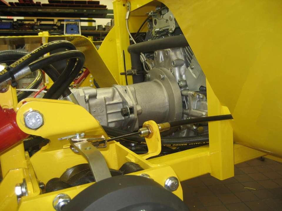 Direct drive, direct coupled hydraulics Lower maintenance, no loss of