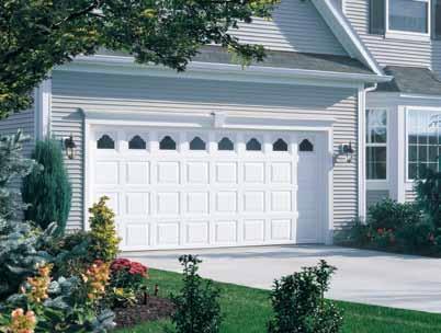 Specialty Vinyl model 8700 Model 8700 Specifications Panel Designs Colonial Sonoma The model 8700 vinyl garage door is engineered to be maintenance-free and provide an elegant look that will last a