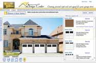 Here you can upload a photo of your home and experiment with panel designs, color options, window styles and