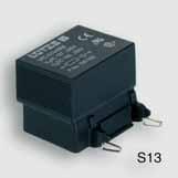 Type PU Varistor, S12 Nominal voltage AC/DC 24 V 700956 LV-S12-0956 AC/DC 24 V 10 AC/DC 115 V 700962 LV-S12-0962 AC/DC 115 V 10 RC module, S12 Nominal voltage AC/DC 230 V 700957 LRC-S12-0957 AC/DC