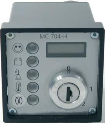 ENGINE CONTROL MODULE MC 704 The MC 704 has been designed to suit extreme working conditions of mobile and stationary engines.