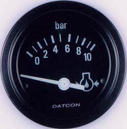 Pressure gauges Turbo air pressure gauge 0 à 2,8 bars P/N 15.2288 Engine oil pressure gauges 0 à 7 bars : P/N 15.0783 0 à 10 bars : P/N 15.0784 Air pressure gauge 0 à 10 bars : P/N 15.