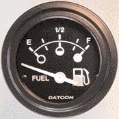 Fuel level Fuel level gauge 52mm diameter gauges / 12 Vdc (24 Vdc with voltage adaptor P/N 13.