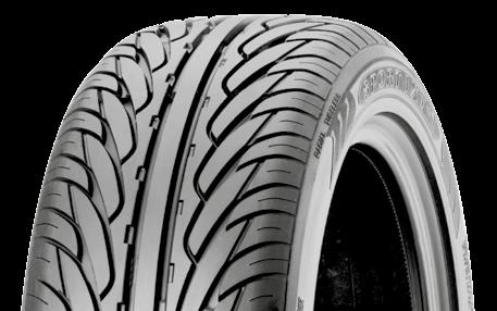 It provides incredible road holding in al conditions, especially in wet, thanks to the special performance compound and tread pattern.