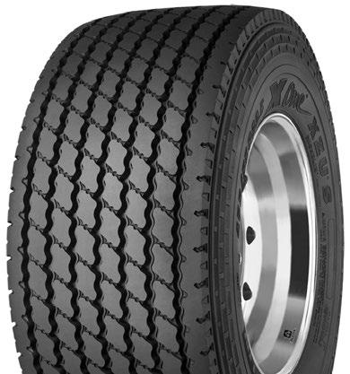 sipes protect against irregular wear Zig-zag grooves and sipes help increase traction in new and worn tire conditions North American design ed RPM 11R22.5 G 22 19.3 41.3 11.2 8.25, 7.