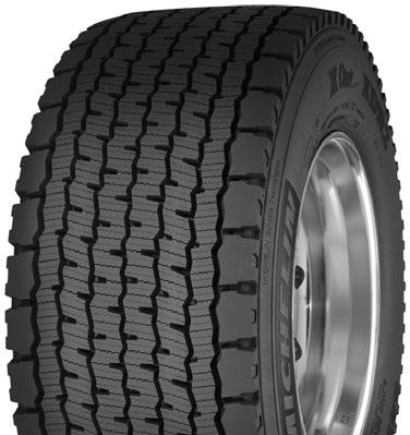DRIVE TIRES X ONE XDN 2 LINE HAUL Michelin s longest-wearing, best traction X One drive tire for highway and regional operations Engineered to replace duals Weight savings of approximately 371 lb.