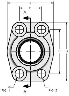 Port Pad Dimensions (in./mm) J K (dia.) Mounting Hardware Part No. Size Size A B C D E F G H NPTF Drill O-Ring SHCS P563088 LI-12-12P-30 0.75 0.75 1.97 2.56 0.875 1.875 1.42 0.71 1.250 0.