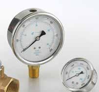 Pressure Gauge Liquid-filled (PGL) series gauges are mechanical bourdon tube pressure gauges.