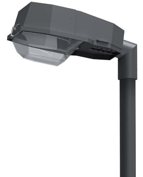 industrial outdoor luminaire in stock side entry luminaire ASL 70 EN 60598-2-3 IP 54 LLB: 230V / 50Hz EB: 220V 240V / 50Hz 60Hz recom. pole height: 3.00 8.