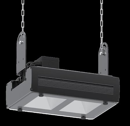 industrial indoor luminaire in stock high bay TANJA HL II LED BASIC EN 12464-1 IP 65 220V 240V / 50Hz 60Hz mounting height: 5.00m 12.00m light standards: medium and high lighting requirements incl.