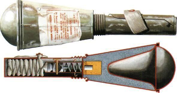 RPG-6 Hand-Grenade (wikipedia.org and www.lexpev.nl) Designed as a replacement for the RPG-43.