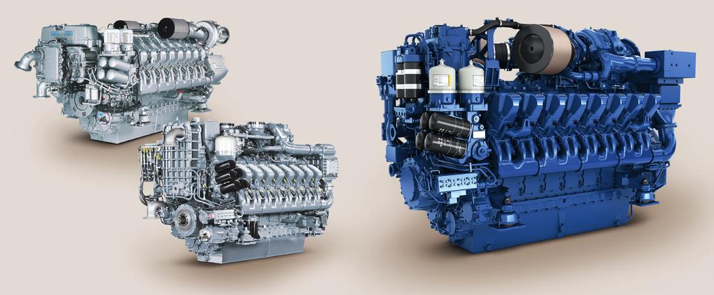 16V 4000 M00 - year 1996 16V - year 2016 16V 4000 M03 - year 2007 A longtime proven marine engine the new MTU Series.