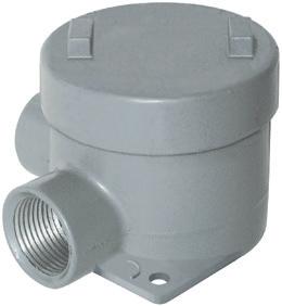 KILLARK GEB SERIES ALUMINUM OUTLET BODIES * Class I, one I, Groups IIC, IIB, IIA Type 4X Applications GEB series conduit boxes are installed in conduit systems within hazardous areas to: Protect