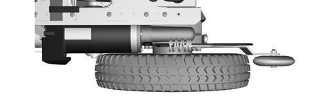 Design & Function Drive package The Permobil K300/C300/C300s is equipped with a drive package for each drive wheel.