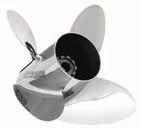 A compact 4 bladed propeller in 12 and 15 pitch, the Trophy Sport offers fast planing, top speeds,