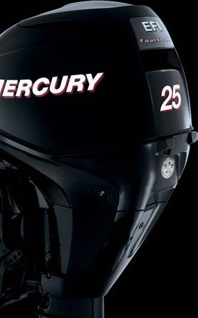A Mercury 25-hp Jet outboard can take you anywhere.