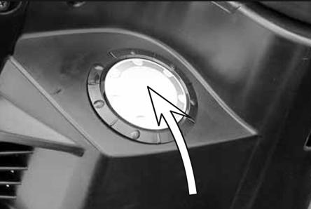 CONTROLS & FEATURES Do not overfill the tank. There should be no fuel in the filler neck 2. Excess fuel can contaminate the evaporative emission canister, resulting in poor driveability.